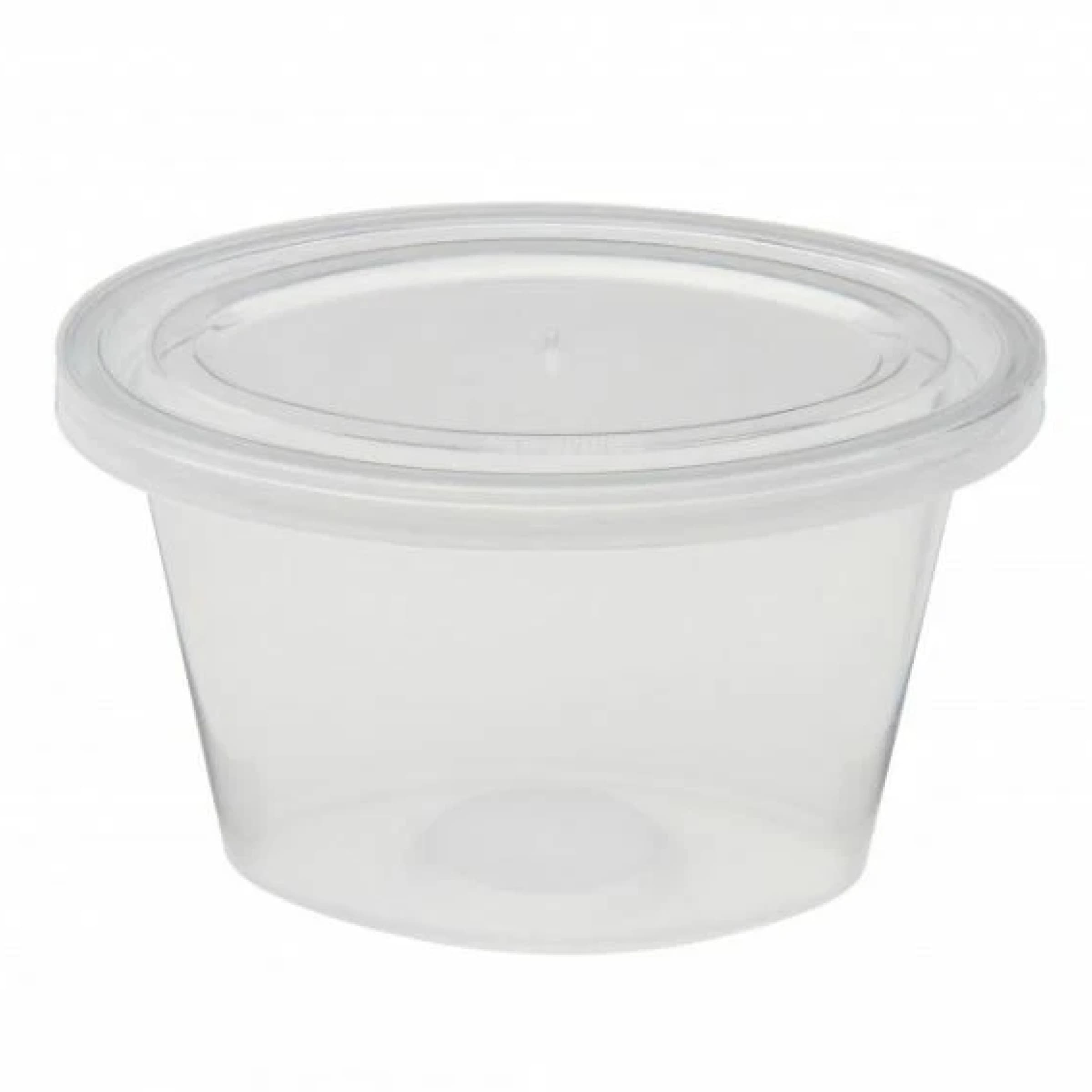 PLASTIC DIPS+LID FOLD Plastic(4OZ 1000U)